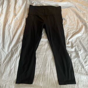 Athleta Black Activewear Leggings